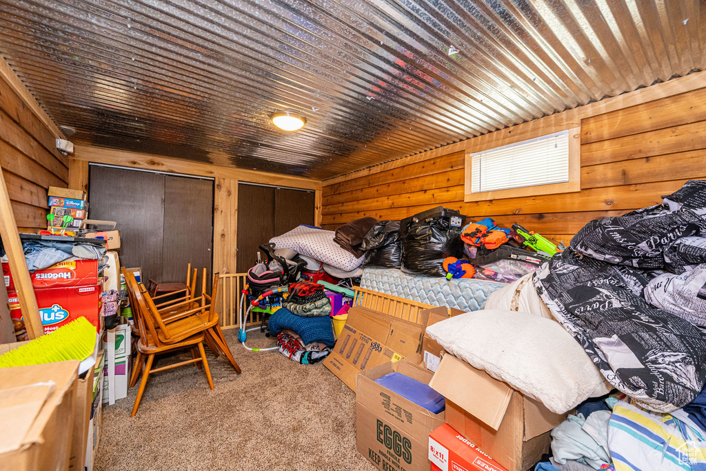 View of storage room