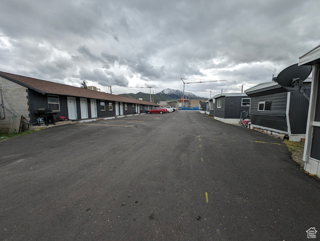 View of road with a residential view