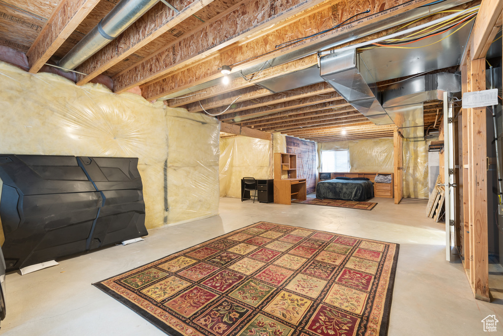 View of basement