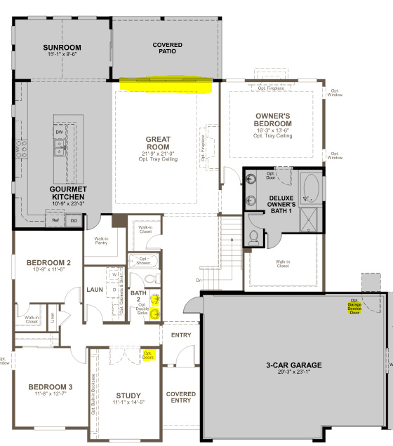 View of layout