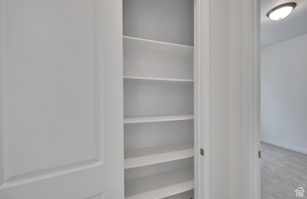 View of closet