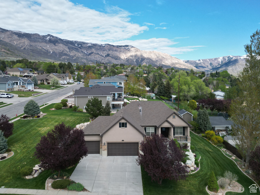 Exterior space with a residential view