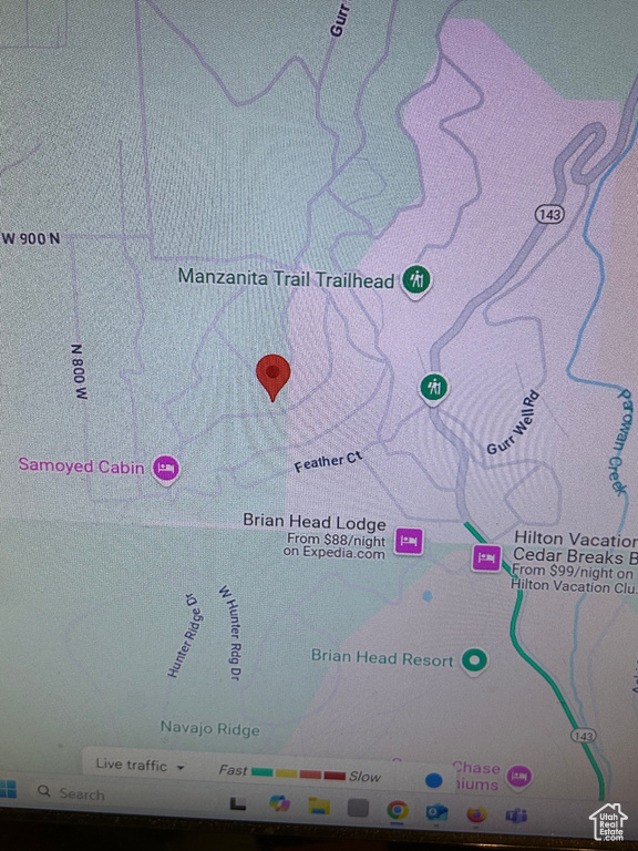 Map location