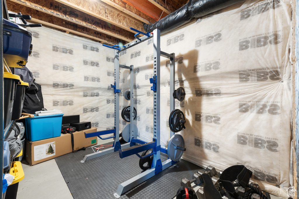 View of exercise room