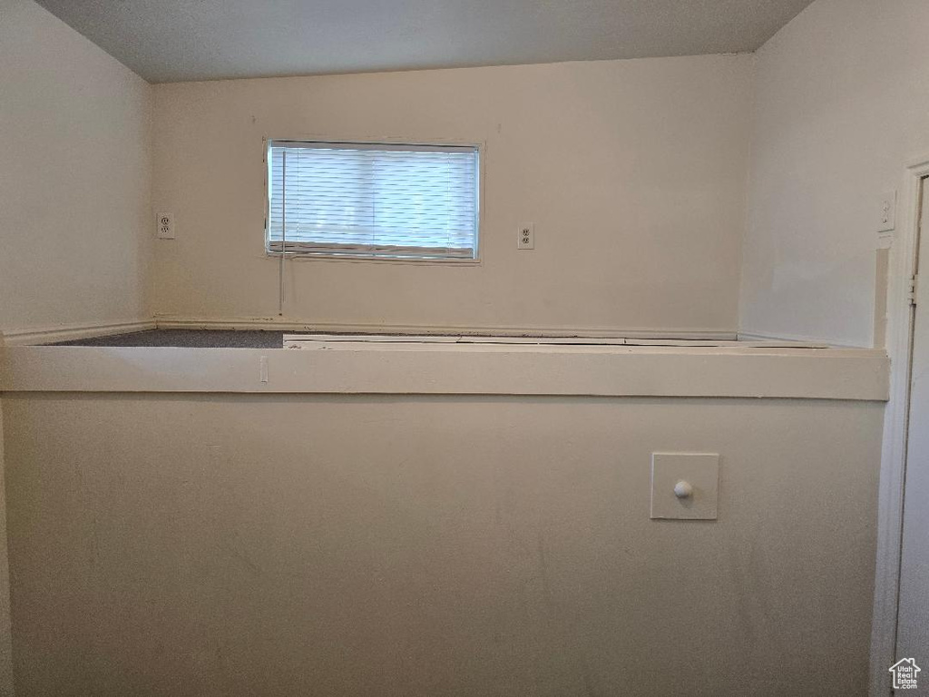 View of clothes washing area