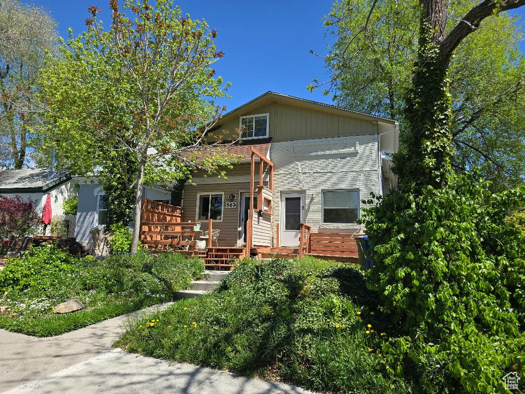 Bungalow-style home featuring covered porch