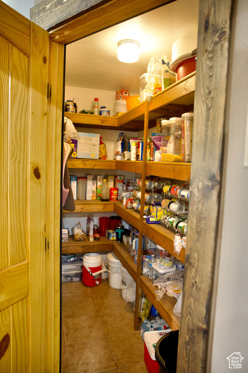View of storage area