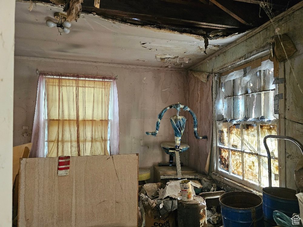 View of misc room