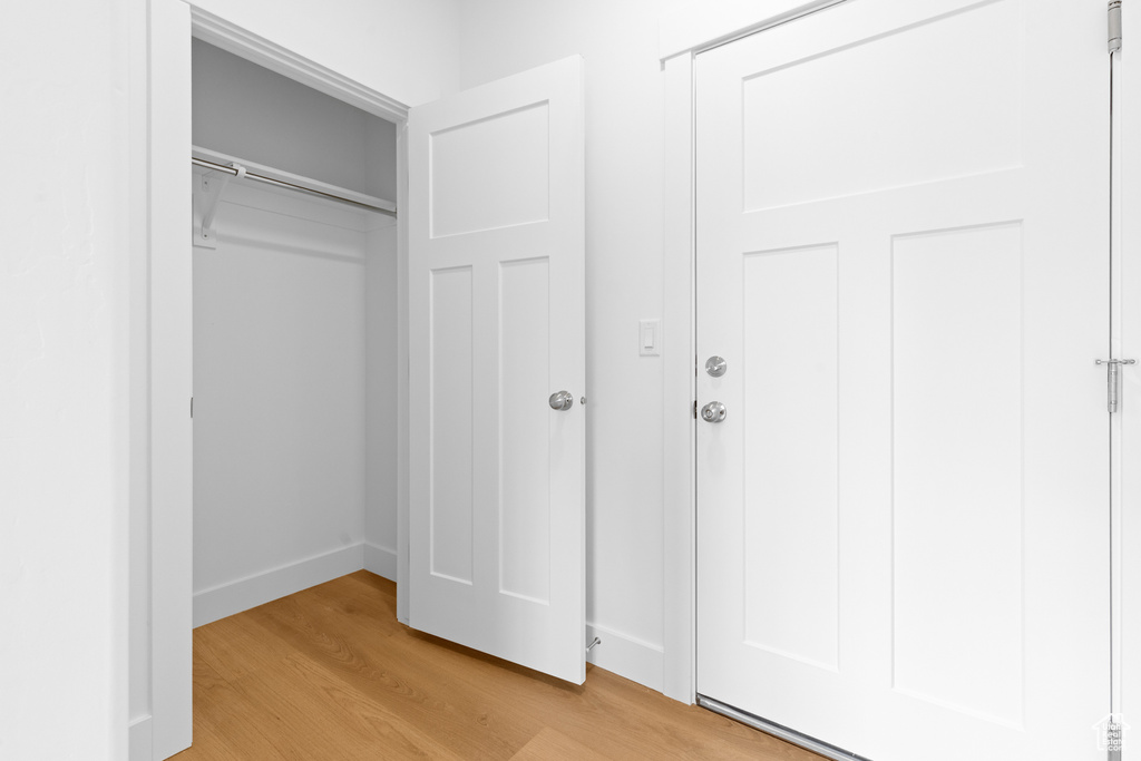 View of closet
