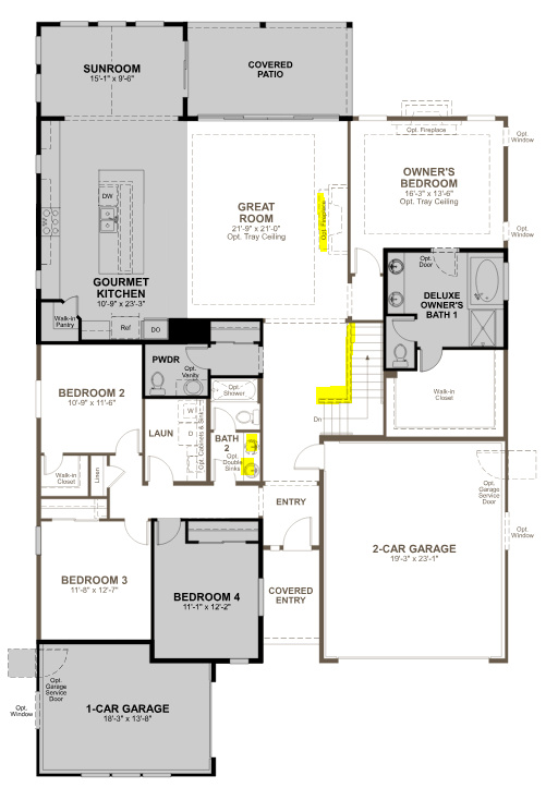 View of layout