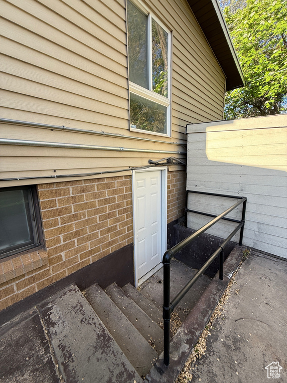 View of side of home