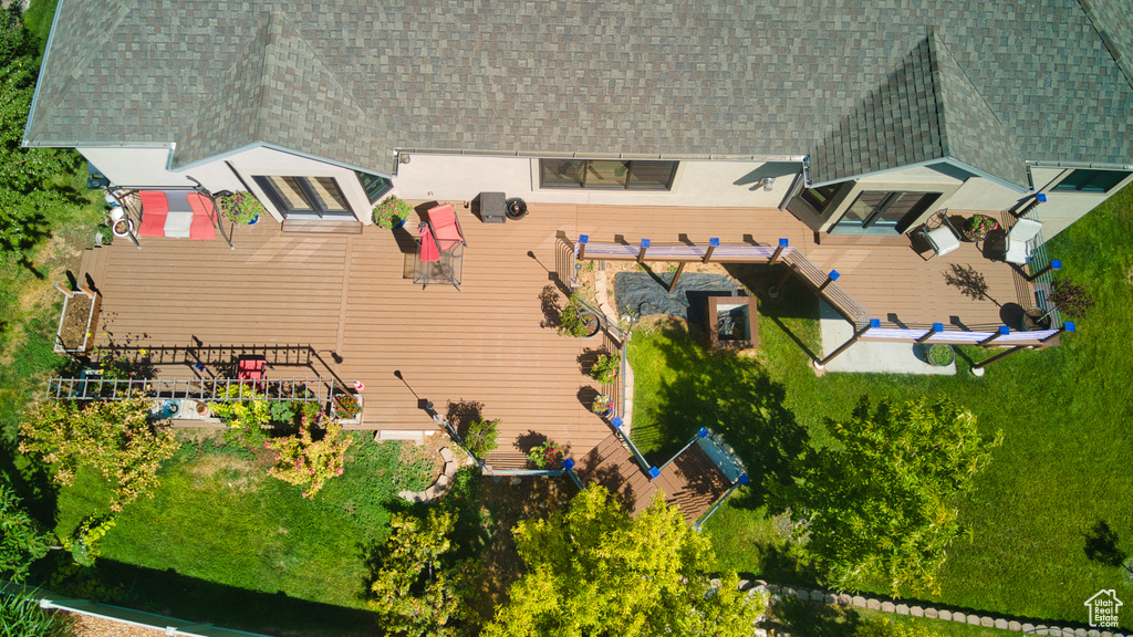 Drone / aerial view