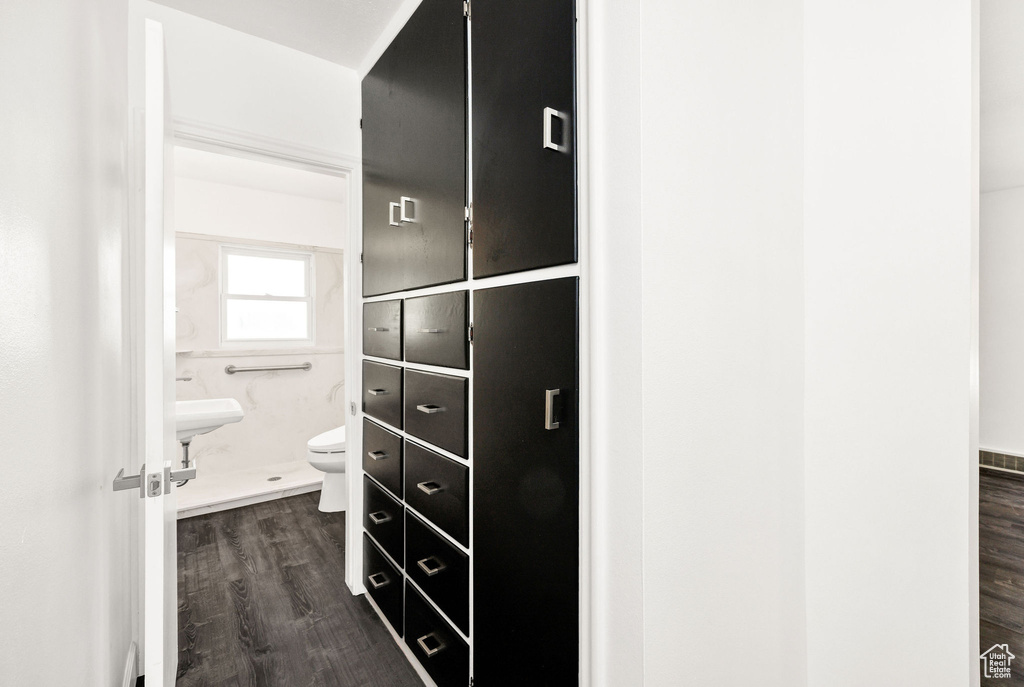 View of closet