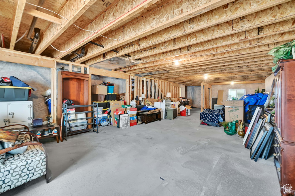 View of basement