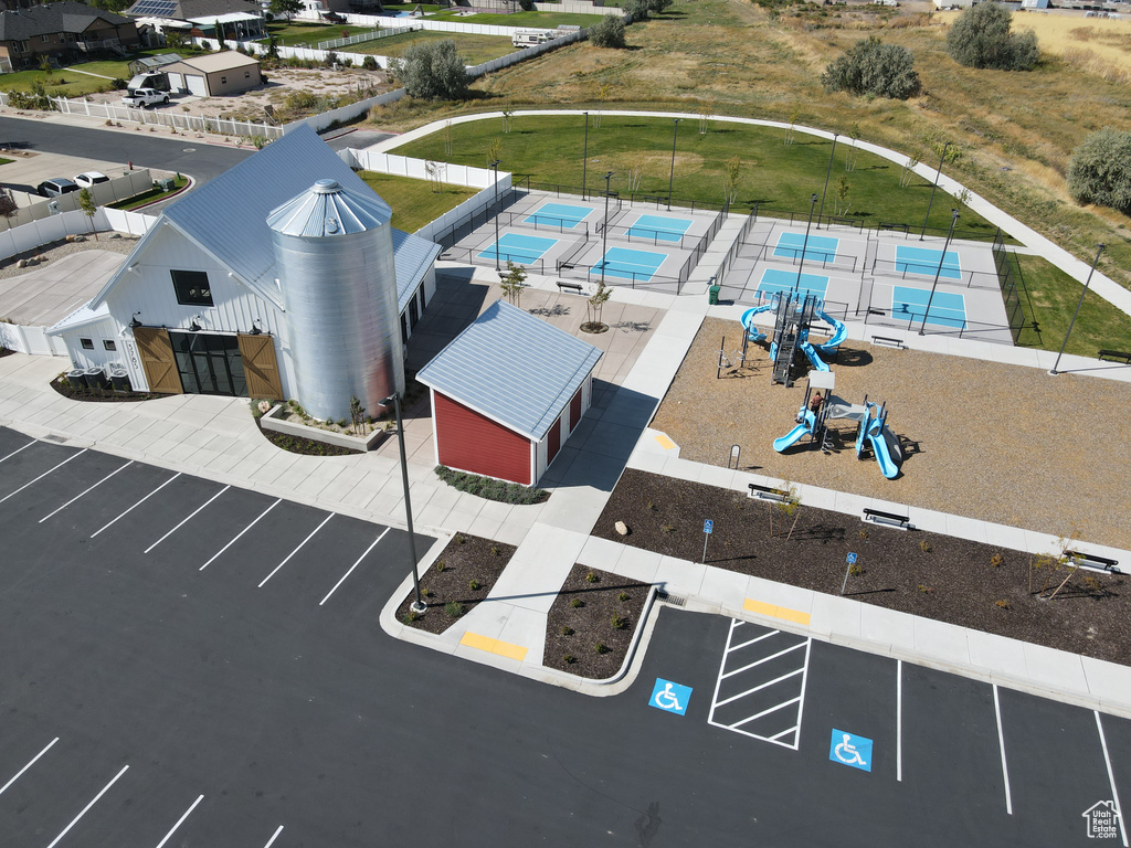 Drone / aerial view