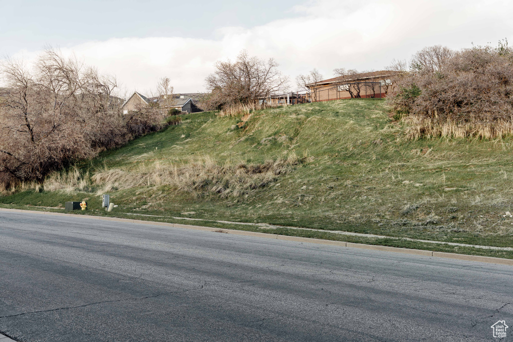 View of road featuring curbs