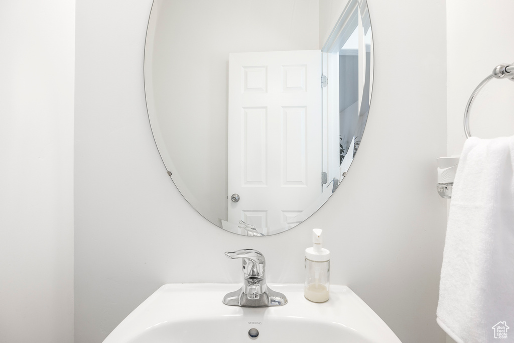 Bathroom featuring a sink