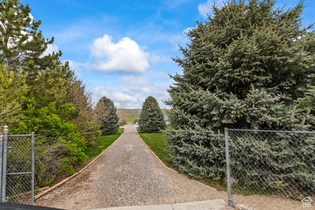 View of community with fence