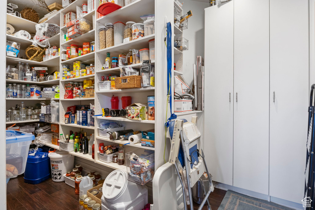 View of storage area