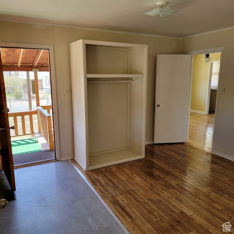 View of closet