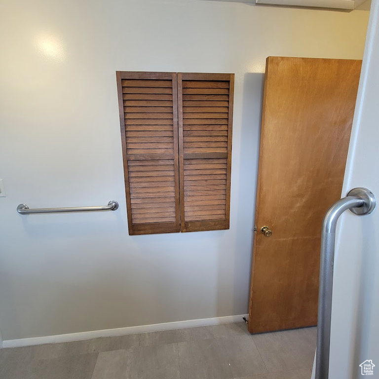 Bathroom featuring baseboards
