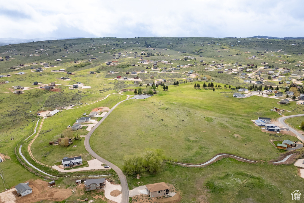 Aerial overview of property's location