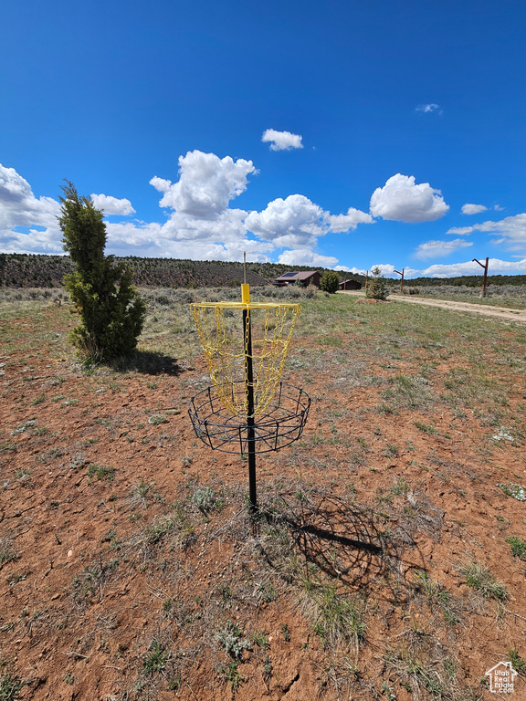 View of yard featuring a rural view