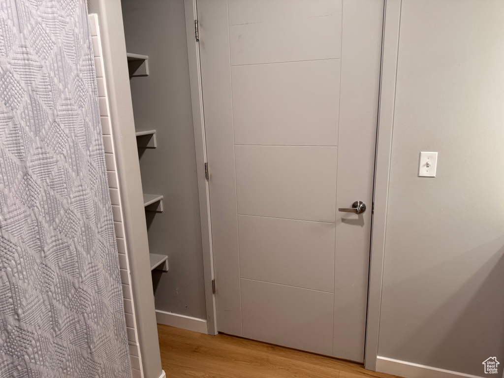View of closet