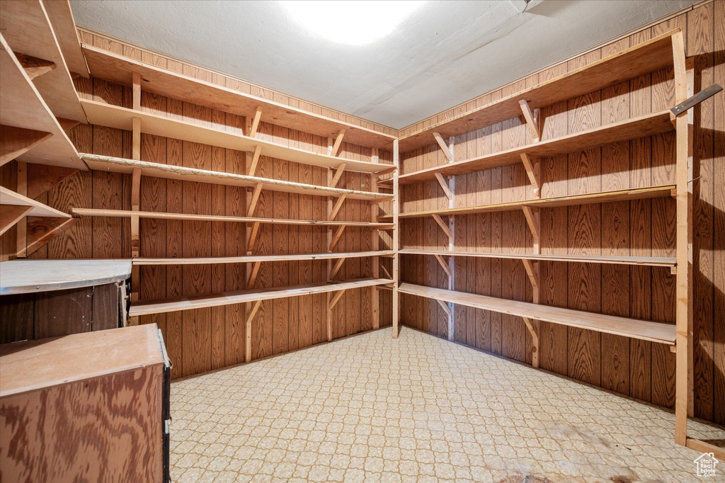 View of storage room