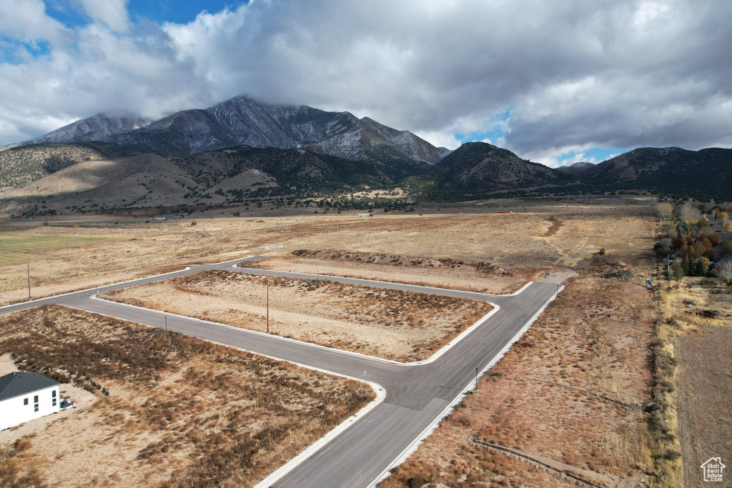 View of mountain feature featuring a rural view