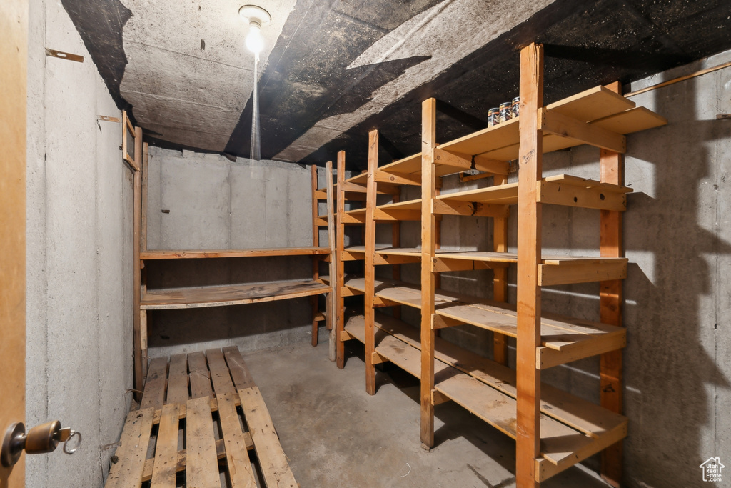 View of storage room