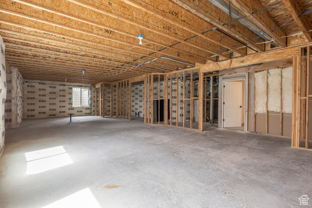 View of basement