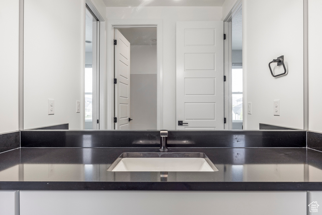 Bathroom featuring a sink
