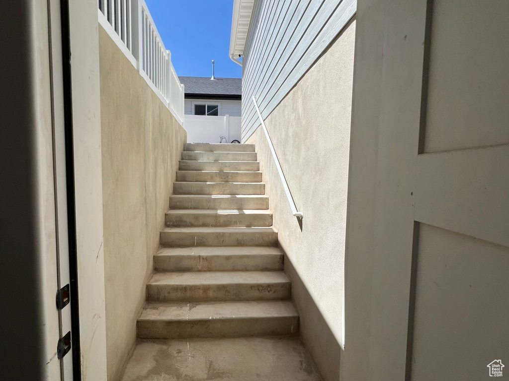 View of staircase