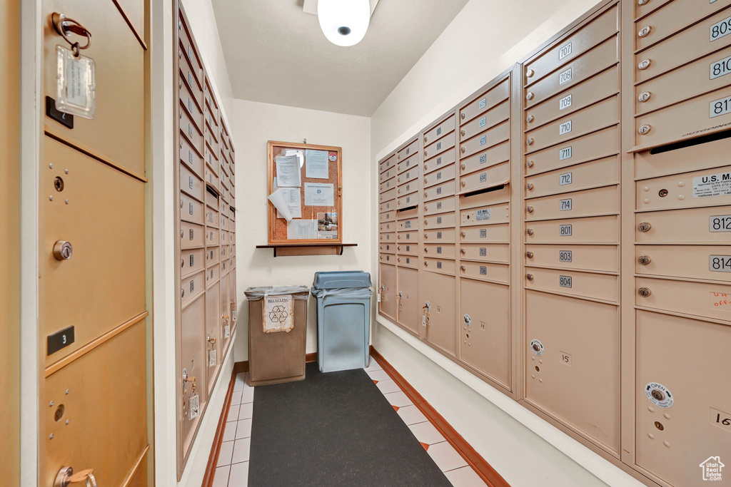 Surrounding community featuring a package area and mail area