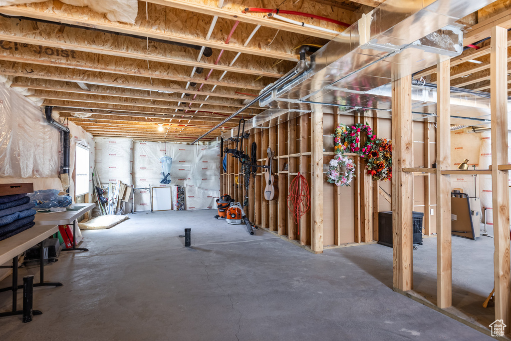 View of basement