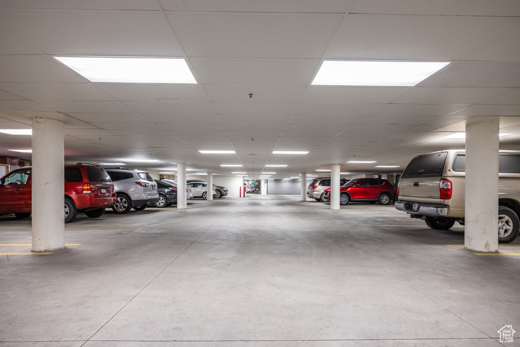 View of parking deck