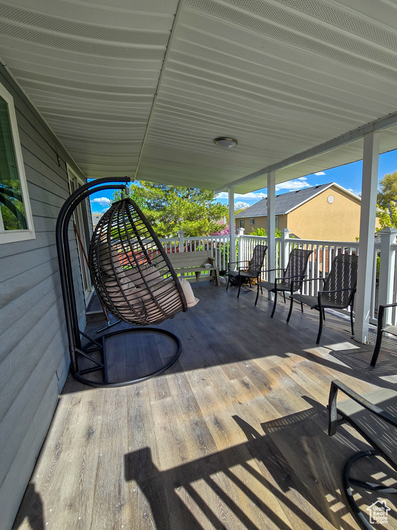 View of patio