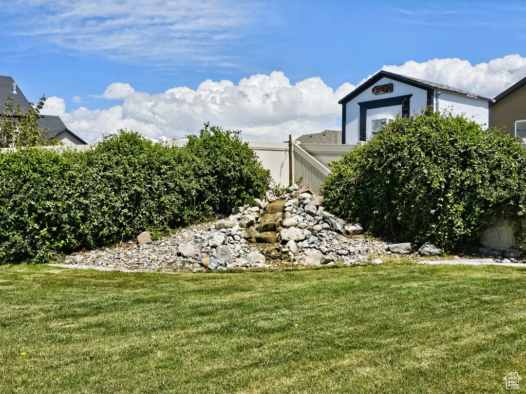 View of yard