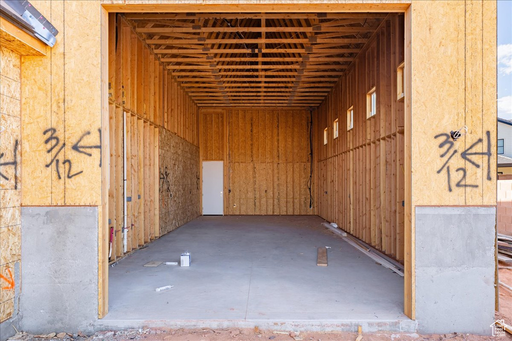 View of storage area