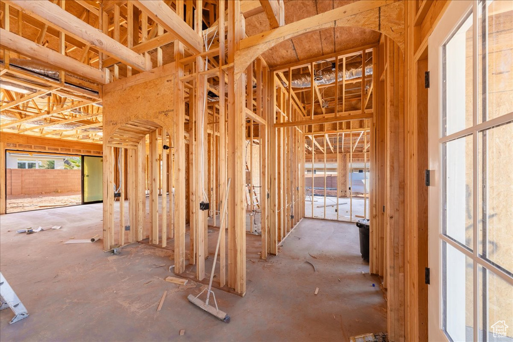View of misc room
