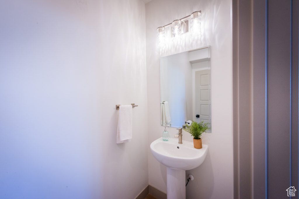View of bathroom
