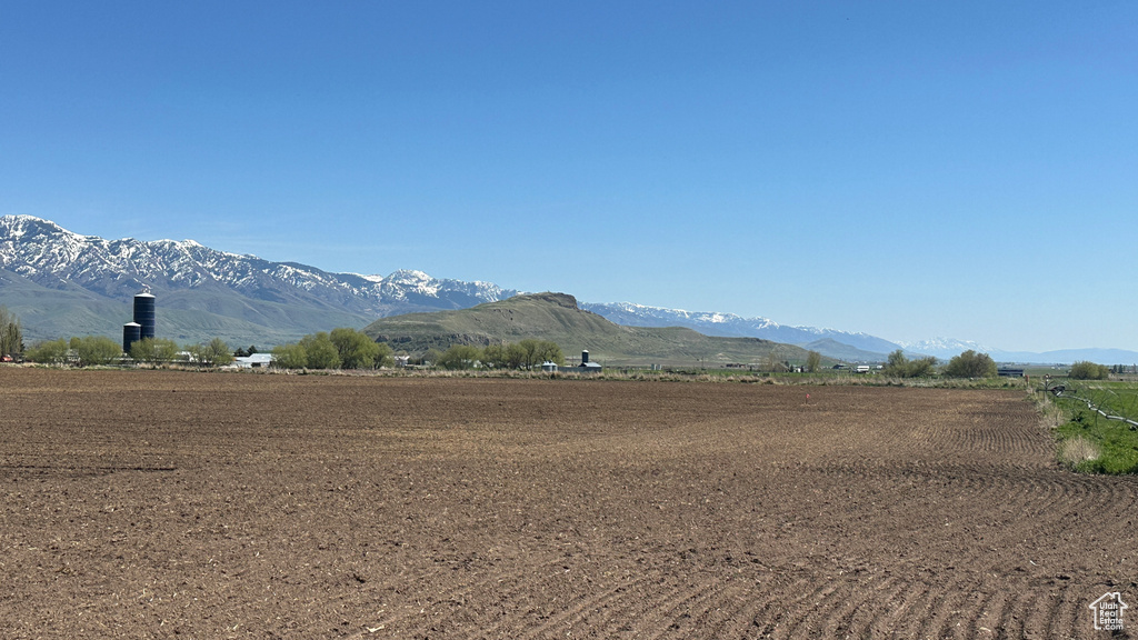 Mountain view with a rural view