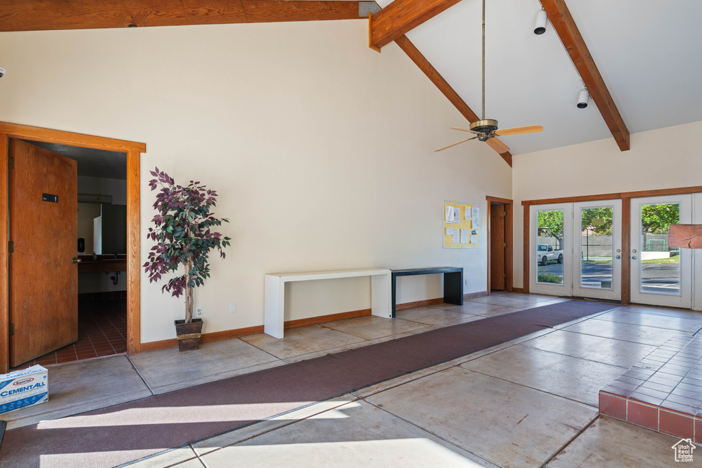 View of building lobby
