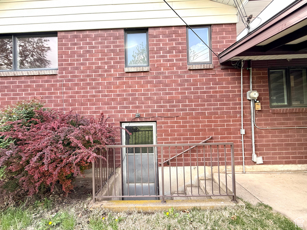 View of property entrance