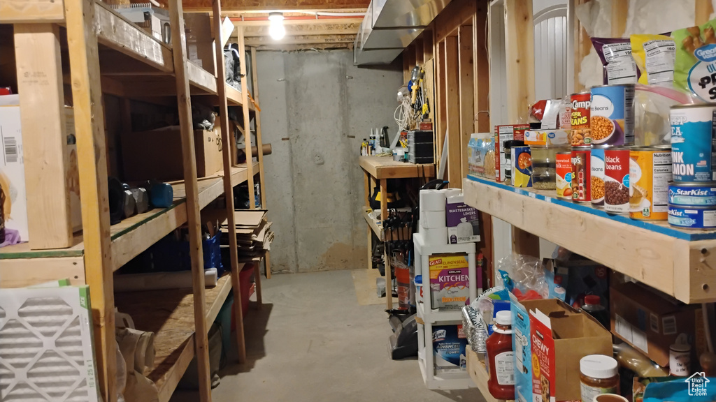 View of storage