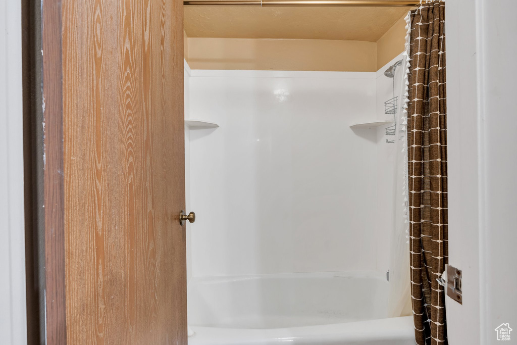 View of full bath