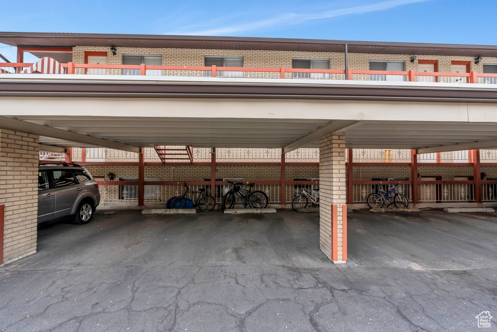 View of car parking