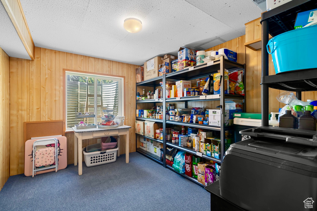View of storage area