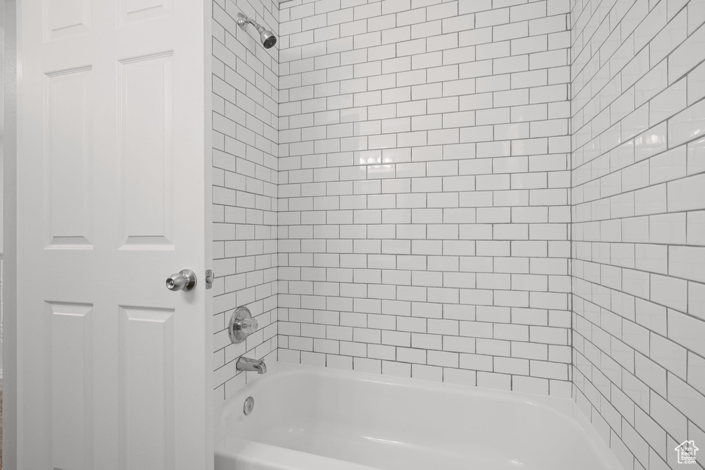Bathroom with  shower combination